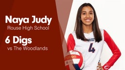 6 Digs vs The Woodlands 