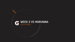 Jalen Harris's highlights Week 2 vs Marianna 