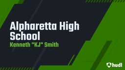 Kenneth "kj" smith's highlights Alpharetta High School