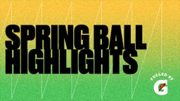 Elijaha Green's highlights SPRING BALL HIGHLIGHTS 
