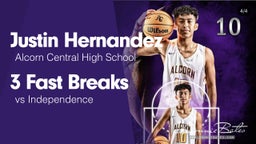 3 Fast Breaks vs Independence 