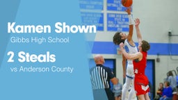 2 Steals vs Anderson County 