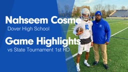 Game Highlights vs State Tournament 1st RD