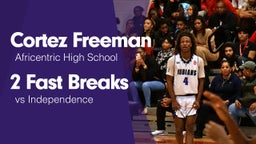 2 Fast Breaks vs Independence