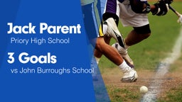 3 Goals vs John Burroughs School