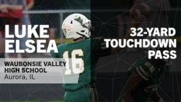 32-yard Touchdown Pass vs Neuqua Valley 