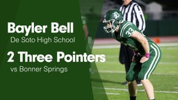 2 Three Pointers vs Bonner Springs 