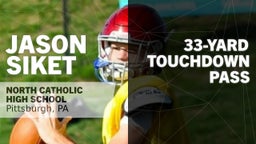 33-yard Touchdown Pass vs Serra Catholic 