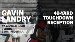49-yard Touchdown Reception vs McKinley 