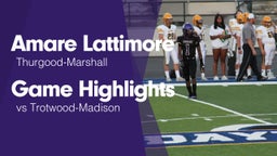 Game Highlights vs Trotwood-Madison 