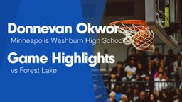 Game Highlights vs Forest Lake 