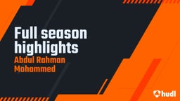 Full season highlights