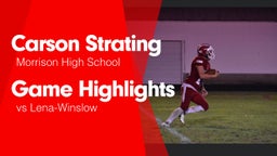 Game Highlights vs Lena-Winslow 