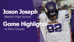 Game Highlights vs New Canaan 