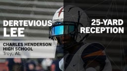 25-yard Reception vs Beauregard 