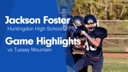 Game Highlights vs Tussey Mountain 