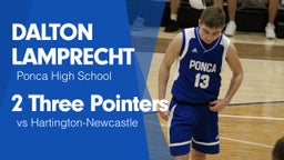 2 Three Pointers vs Hartington-Newcastle 