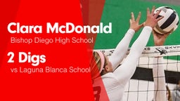 2 Digs vs Laguna Blanca School