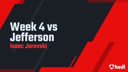 Week 4 vs Jefferson