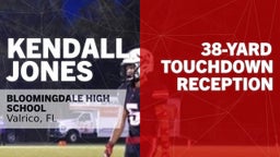 38-yard Touchdown Reception vs Hillsborough 