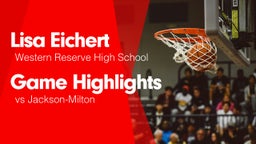 Game Highlights vs Jackson-Milton 