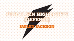 Junior Szn Highlights (Defense)