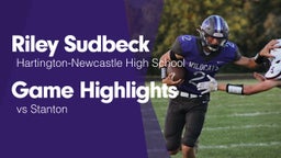 Game Highlights vs Stanton