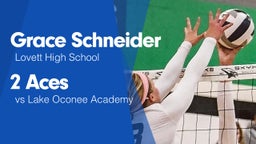 2 Aces vs Lake Oconee Academy