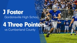 4 Three Pointers vs Cumberland County