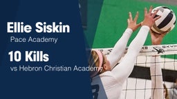 10 Kills vs Hebron Christian Academy 