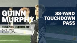 88-yard Touchdown Pass vs St. Joseph Academy 