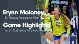 Game Highlights vs St. Catherine of Siena Academy 