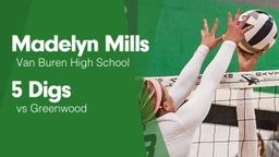 5 Digs vs Greenwood 