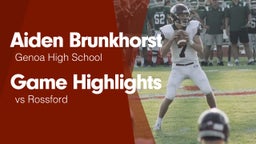 Game Highlights vs Rossford 