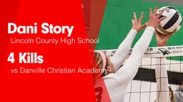 4 Kills vs Danville Christian Academy