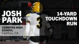 14-yard Touchdown Run vs Gahr 