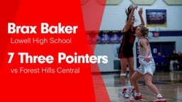 7 Three Pointers vs Forest Hills Central 