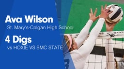 4 Digs vs HOXIE VS SMC STATE 