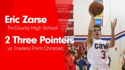 2 Three Pointers vs Traders Point Christian 