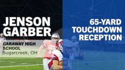 65-yard Touchdown Reception vs Tuscarawas Valley 