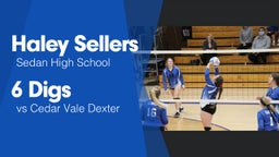 6 Digs vs Cedar Vale Dexter