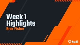Week 1 Highlights 