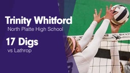 17 Digs vs Lathrop