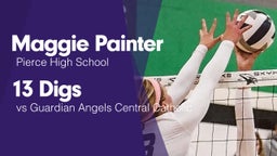13 Digs vs Guardian Angels Central Catholic