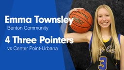 4 Three Pointers vs Center Point-Urbana 