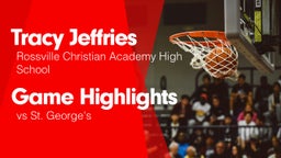 Game Highlights vs St. George's 