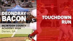  Touchdown Run vs Lanier County 