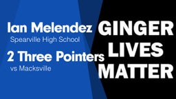 2 Three Pointers vs Macksville 