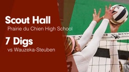 7 Digs vs Wauzeka-Steuben 