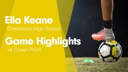 Game Highlights vs Crown Point 
